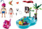 PLAYMOBIL Family Fun Leuk zwembad met watersplash - 70610