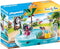 PLAYMOBIL Family Fun Leuk zwembad met watersplash - 70610