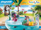 PLAYMOBIL Family Fun Leuk zwembad met watersplash - 70610
