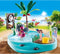 PLAYMOBIL Family Fun Leuk zwembad met watersplash - 70610