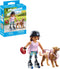PLAYMOBIL® Inliner met retriever - P-71739