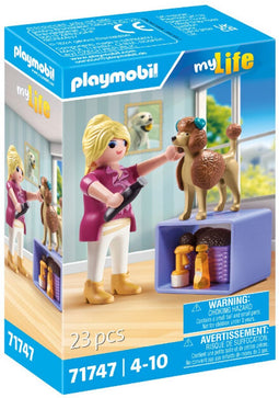 PLAYMOBIL My Life Hondentrimmer 71747