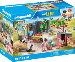 PLAYMOBIL My Life Kleine kippenboerderij in de tuin van het kleine huis - 71510