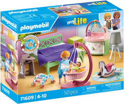 PLAYMOBIL My Life Slaapkamer met baby speelhoek - 71609