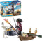 PLAYMOBIL Pirates Starterpack Piraat met Roeiboot - 71254