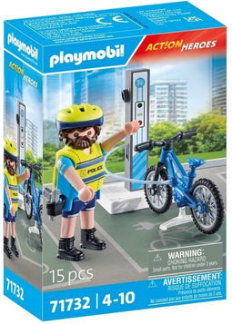 PLAYMOBIL® Politie fietspatrouille - P-71732
