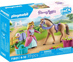 PLAYMOBIL® Princess startpakket met paard - P-71801