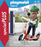 PLAYMOBIL Special Plus Hipster met e-scooter - 70873