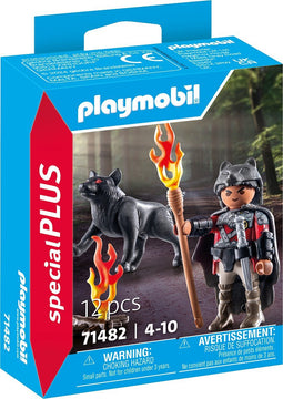 PLAYMOBIL Special Plus Krijger met wolf - 71482