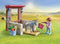 PLAYMOBIL Starter Pack Boerderij dierenarts met de ezels - 71471