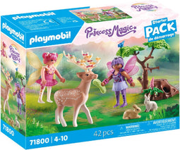 PLAYMOBIL Starter Packs Feeën met bosdieren 71800