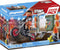 PLAYMOBIL Starterpack Stuntshow motor met vuurmuur - 71256