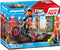PLAYMOBIL Starterpack Stuntshow motor met vuurmuur - 71256