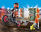 PLAYMOBIL Starterpack Stuntshow motor met vuurmuur - 71256
