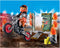 PLAYMOBIL Starterpack Stuntshow motor met vuurmuur - 71256