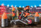 PLAYMOBIL Starterpack Stuntshow motor met vuurmuur - 71256