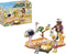PLAYMOBIL Wiltopia - Op bezoek bij papa struisvogel - 71296