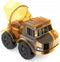 Playos Technisch Speelgoed - 3 Bouwvoertuigen - 14 x 12.8 x 6.5 cm - Geel