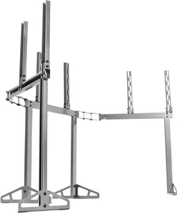 Playseat® TV Stand Pro - TV Standaard voor 3 TV's - Uitbreidbaar - Zilver