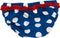 Playshoes UV herbruikbare Zwemluier Kinderen Zeepaardje - Blauw - Maat 62/68