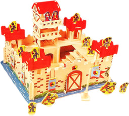Playwood Houten Kasteel met Accessoires