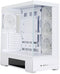 Zalman P40 DS - ATX Semi-toren doos - LCD aanraakscherm - Wit