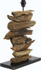 Light & Living - Lampvoet FURY - 46x17x60cm - Bruin