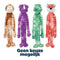 Multipet Crimpy Cuddlerz - Pluche Speeltje voor Honden - 68,5 cm met Pieper - Assorti