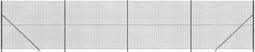 vidaXL - Gaashek - met - flens - 2,2x10 - m - antracietkleurig