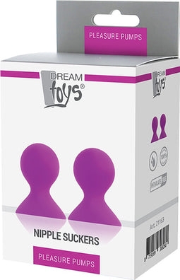 PLEASURE PUMPS NIPPLE SUCKERS PINK