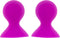 PLEASURE PUMPS NIPPLE SUCKERS PINK