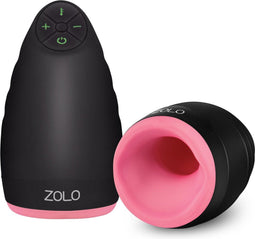 Zolo Warming Dome Masturbator - Zwart - beige