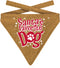 Plenty Gifts Kerst Bandana - Honden Bandana - Glitter Goud