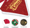 Plenty Gifts Kerst Bandana - Honden Bandana - Glitter Rood - 14 x 18 cm