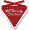Plenty Gifts Kerst Bandana - Honden Bandana - Glitter Rood - 14 x 18 cm