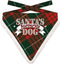 Plenty Gifts Kerst Bandana - Honden Bandana - Rood/Groen - 22 x 25 cm