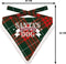 Plenty Gifts Kerst Bandana - Honden Bandana - Rood/Groen - 22 x 25 cm