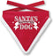 Plenty Gifts Kerst Bandana Santa's Favourite Dog 22 x 25 cm