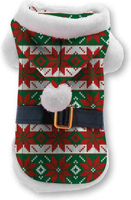 Plenty Gifts Kerst Jas - Kerstster - Rood/Groen - S