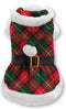 Plenty Gifts Kerst Jurk - Ruit - Rood/Groen - S