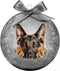 Plenty Gifts Kerstbal Frost Duitse Herder 10CM