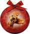 Plenty Gifts Kerstbal Frosted Gekke Hond 10CM