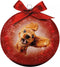 Plenty Gifts Kerstbal Frosted Gekke Hond 10CM