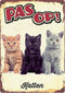 PLENTY GIFTS | Plenty Gifts Waakbord Blik Katten