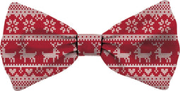 Plenty Gifts Vlinderstrik Kat Hert Rood 10X5CM