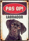 Plenty gifts waakbord blik labrador - Default Title