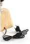 Light & Living Kardan - Tafellamp - Hout - 16x10x21cm - Bruin