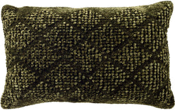 Dutch Decor ELIO - Sierkussen 40x60 cm - Mayfly - groen - Inclusief binnenkussen
