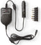 Nedis Universele AC-Stroomadapter - 36 W - 0 - 12 V DC - 1.20 m - 5.0 A - 7 plug(s) - Zwart