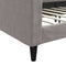 vidaXL - Slaapbank - 90x200 - cm - stof - taupe